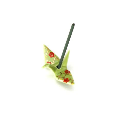 crane incense holder | Kousaido