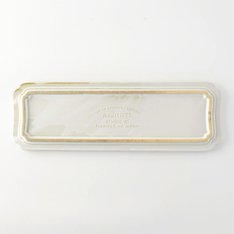 ASSORTI flower-shaped plate L
