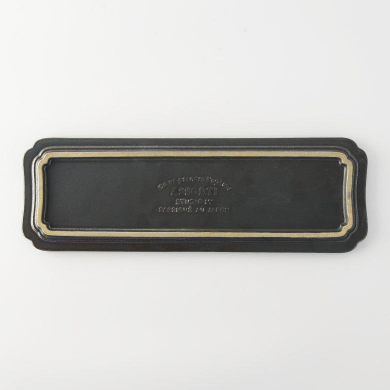 ASSORTI flower-shaped plate L