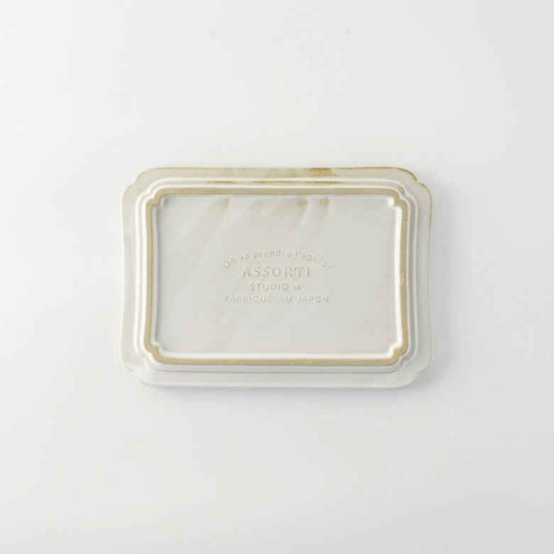 ASSORTI flower-shaped plate S