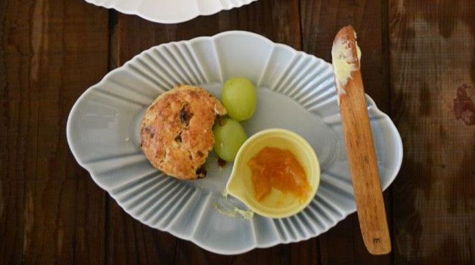 PLUIE oval plate