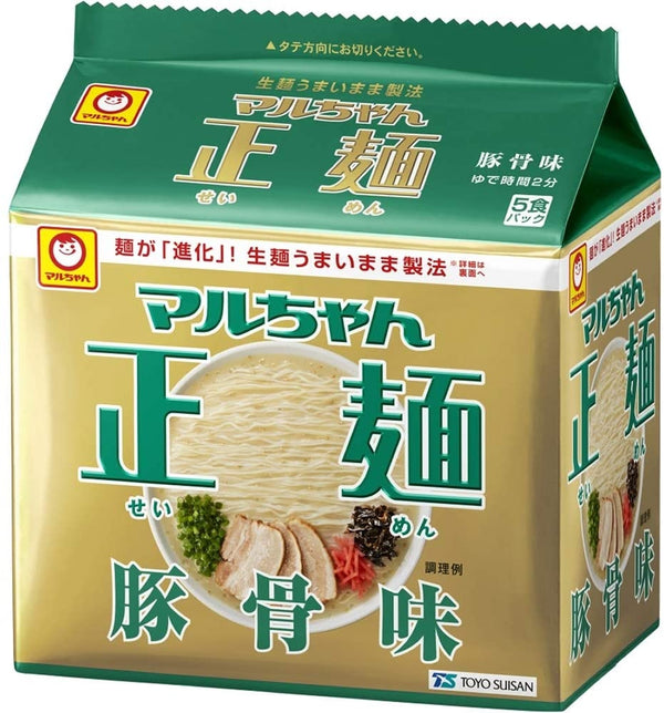 MARUCHAN Seimen Instant Ramen Noodles Tonkotsu Pork Taste 5 Servings