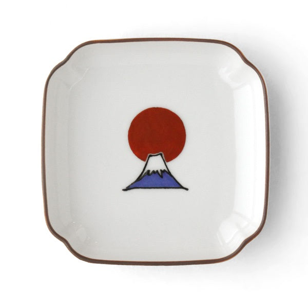 Mt. Fuji small plate | KUTANI SEAL