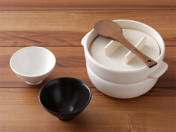 Rice Scoop | Antimicrobial carbonized wood