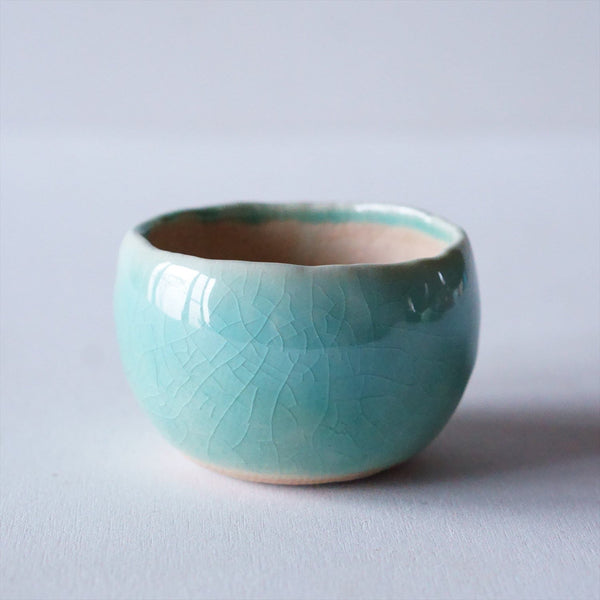 Palm pot｜Ice Blue