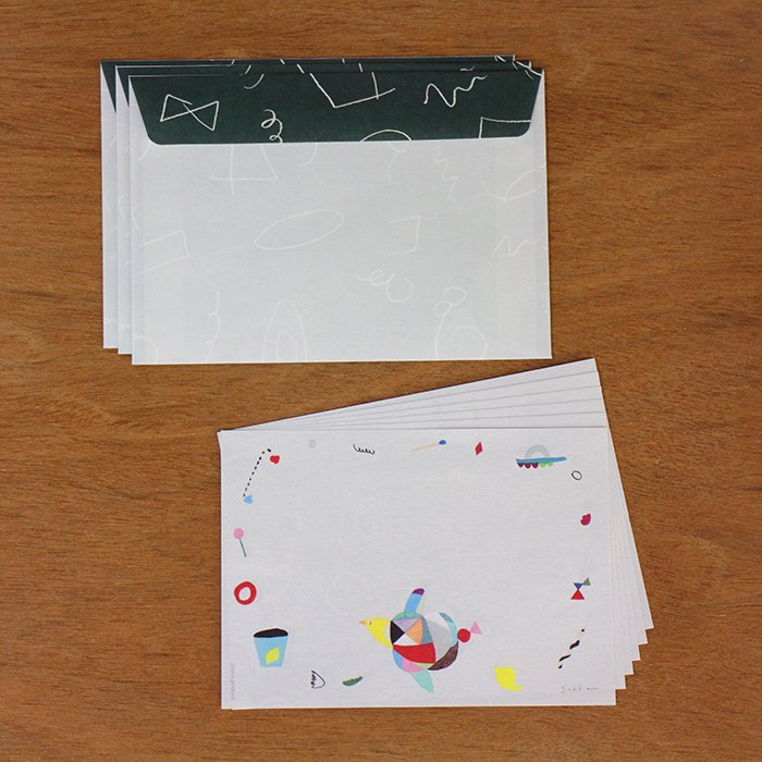 Mini letter set | Hikokigumo | Subikiawa