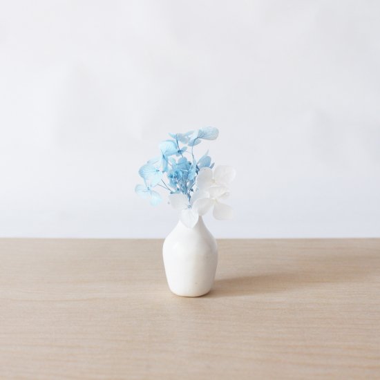Petit dry flower vase | white #01