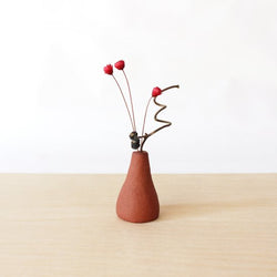Petit dry flower vase | brown #09