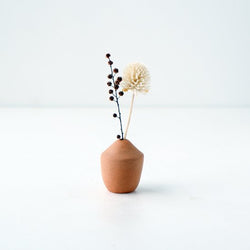 Petit dry flower vase | brown #08
