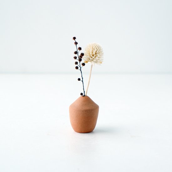 Petit dry flower vase | brown #08