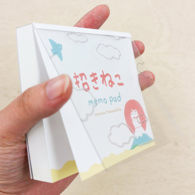 Memo Pad 120 sheets | beckoning cat | Masao Takahata