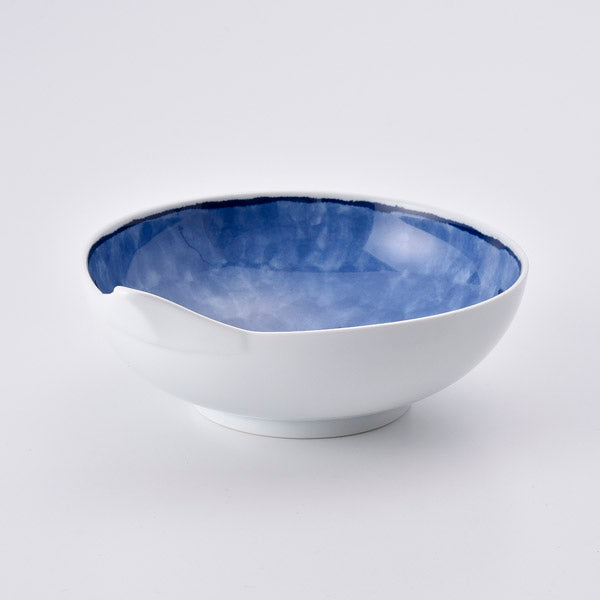 Hasami ware cat bowl 16cm