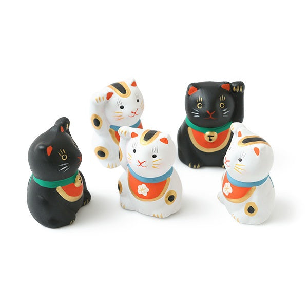 Manekineko | Lucky cat Mikuji black cat