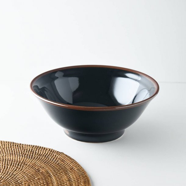 Minoyaki Kujira Ramen Bowl | Black