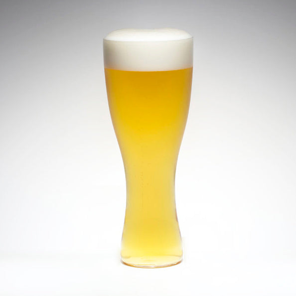 Usuhari “TSUDUMI” Beer Glass - Set of 2 with wooden box | SHOTOKU Glass