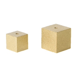 Cube Incense Holder | Gold