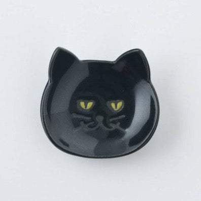 Neko face black | Chopstick rest