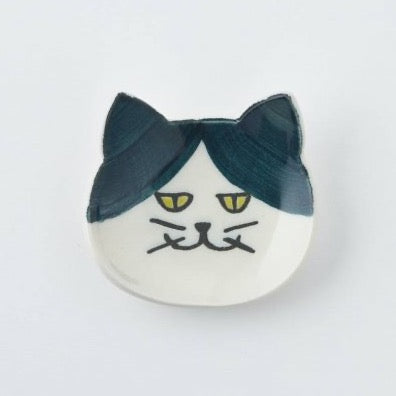 Neko face blue | Chopstick rest