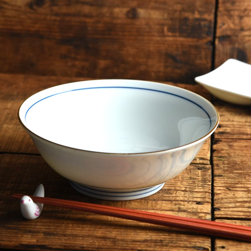 Minoware Celadon Ramen Bowl