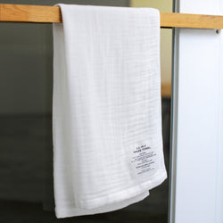 2.5-PLY GAUZE TOWEL | White