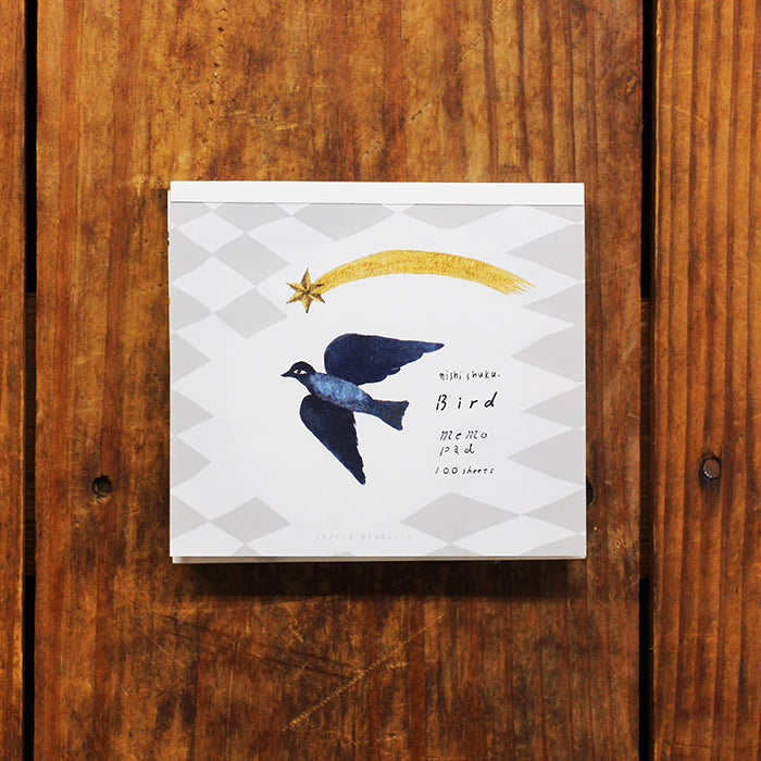 Memo Pad 100 sheets | Bird | Nishi Shuku