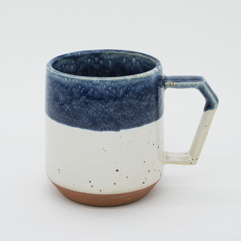 Chips Mug PREMIUM white-navy drop | 380ml