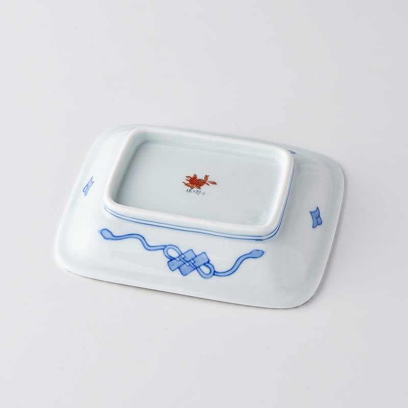 Hand painted wave pattern bowl | HASAMI