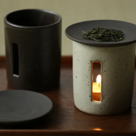 tea incense burner set