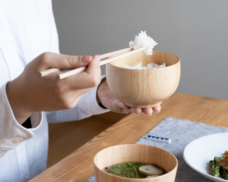 Wooden bowl M | Rubber wood