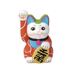 Pottery Decoration | Manekineko | Red