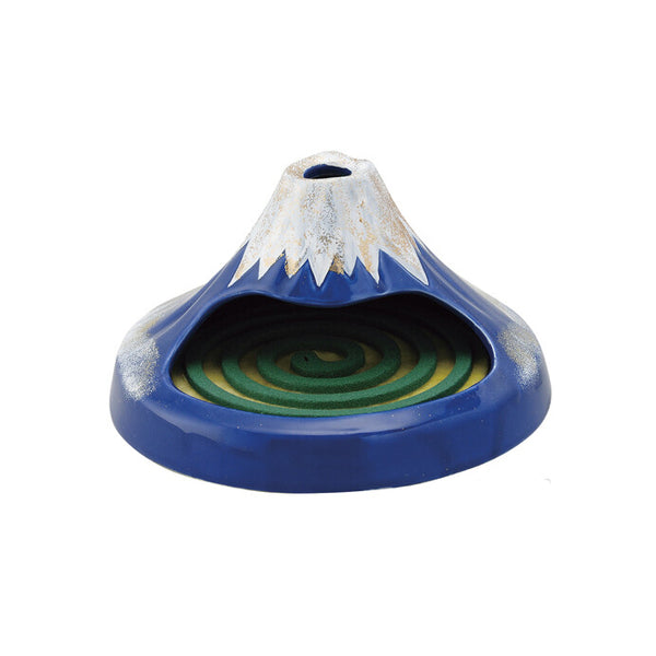 mount fuji incense holder