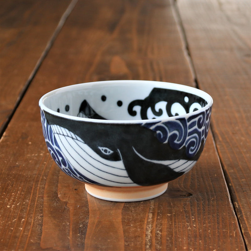 Minoyaki Whale Donburi Bowl