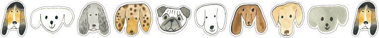 TORANEKO BON BON Sticker roll 30mm (Dog)