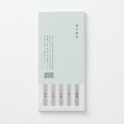 Japanese Incense sticks summer edition | NAKAGAWA MASASHICHI SHOTEN