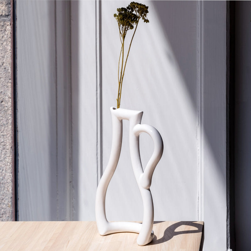 STILL GREEN VASE | CERAMIC JAPAN