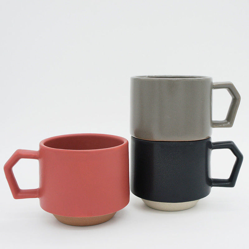 CHIPS stack mug | mat gray
