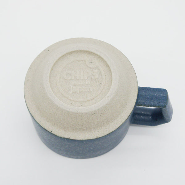 CHIPS stack mug | mat sand-blue