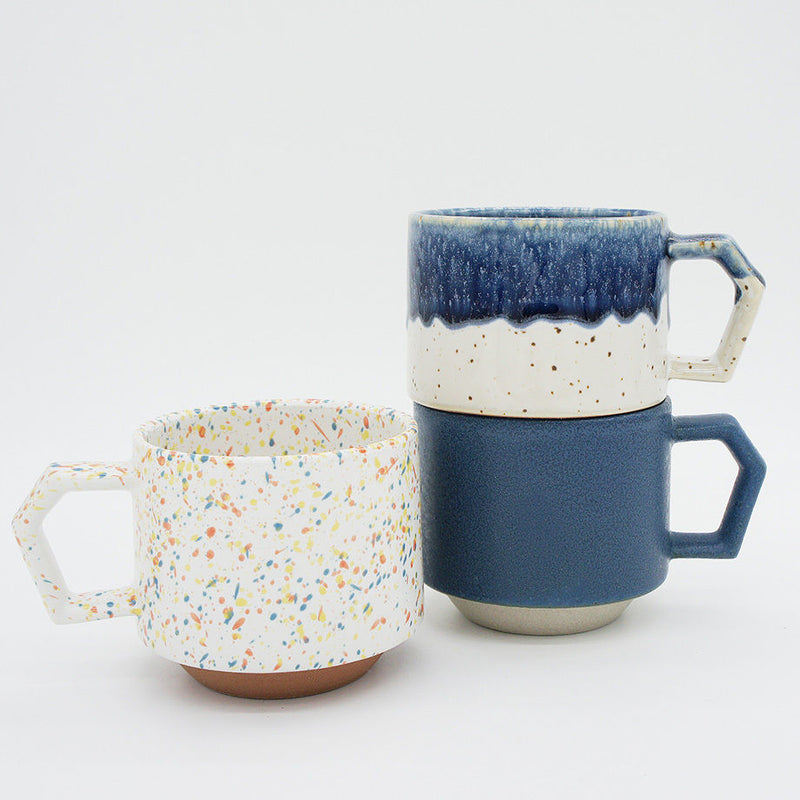 CHIPS STACKING MUG | mat sand-blue | 280ml