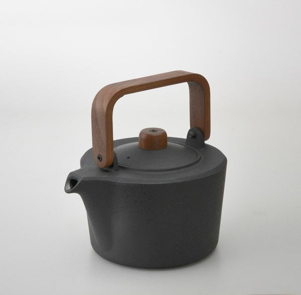 Yamagata Cast Iron Kettles with Wooden Handles