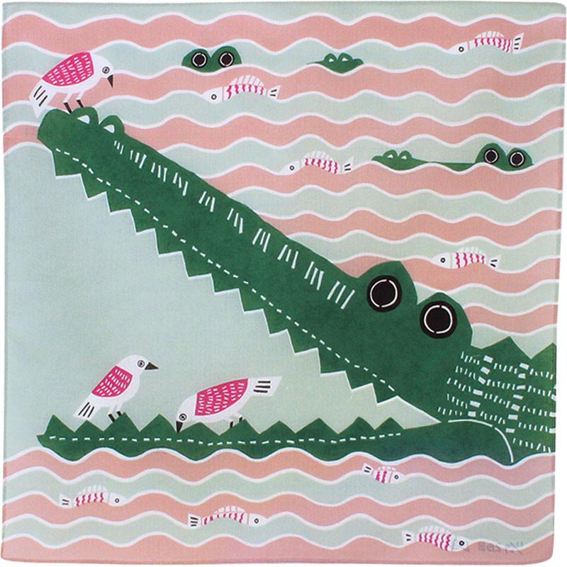 Furoshiki | Crocodile Pink