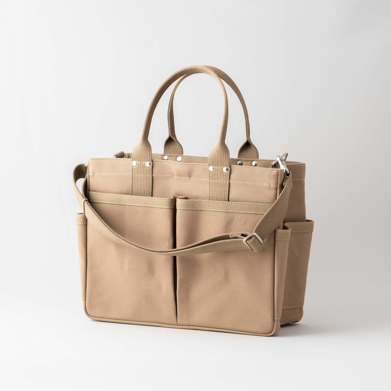 Heavy Canvas Tool Shoulder Tote  | Matsunoya