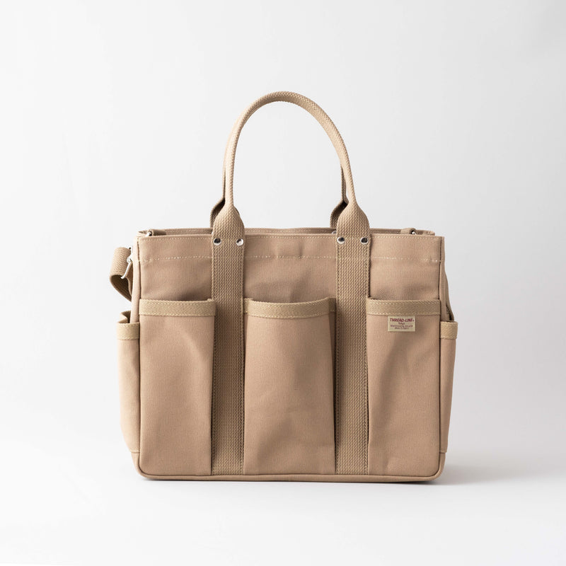 Heavy Canvas Tool Shoulder Tote  | Matsunoya