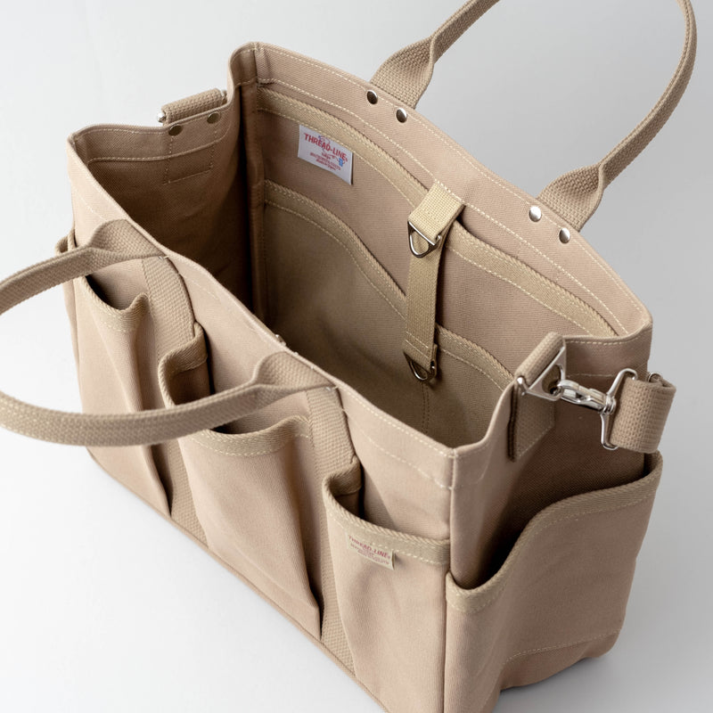 Heavy Canvas Tool Shoulder Tote  | Matsunoya