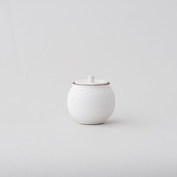 SHIGARAKI salt pot | White