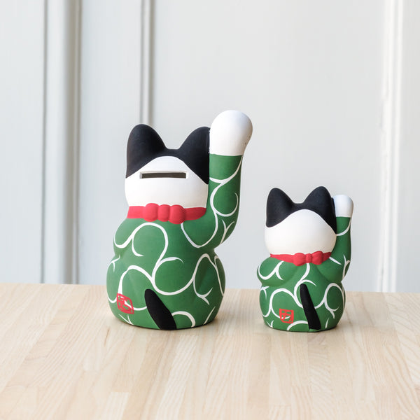 Pottery Decoration | Manekineko | Green