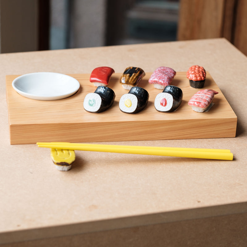 Sushi chopstick rests