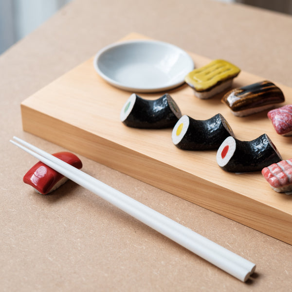 Sushi chopstick rests