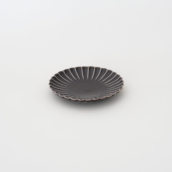 Chrysanthemum Plate | Gray | HASAMI