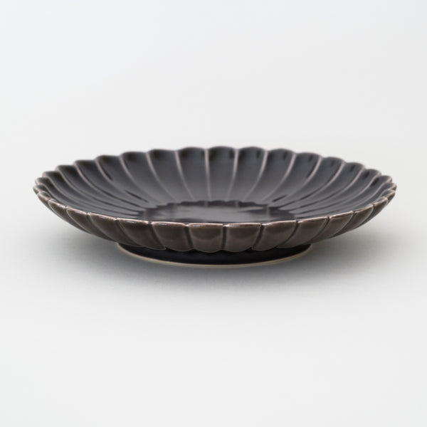 Chrysanthemum Plate | Gray | HASAMI