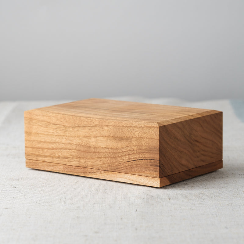 Cherry Wood Butter Case | Azmaya
